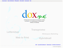 Tablet Screenshot of doxme.com